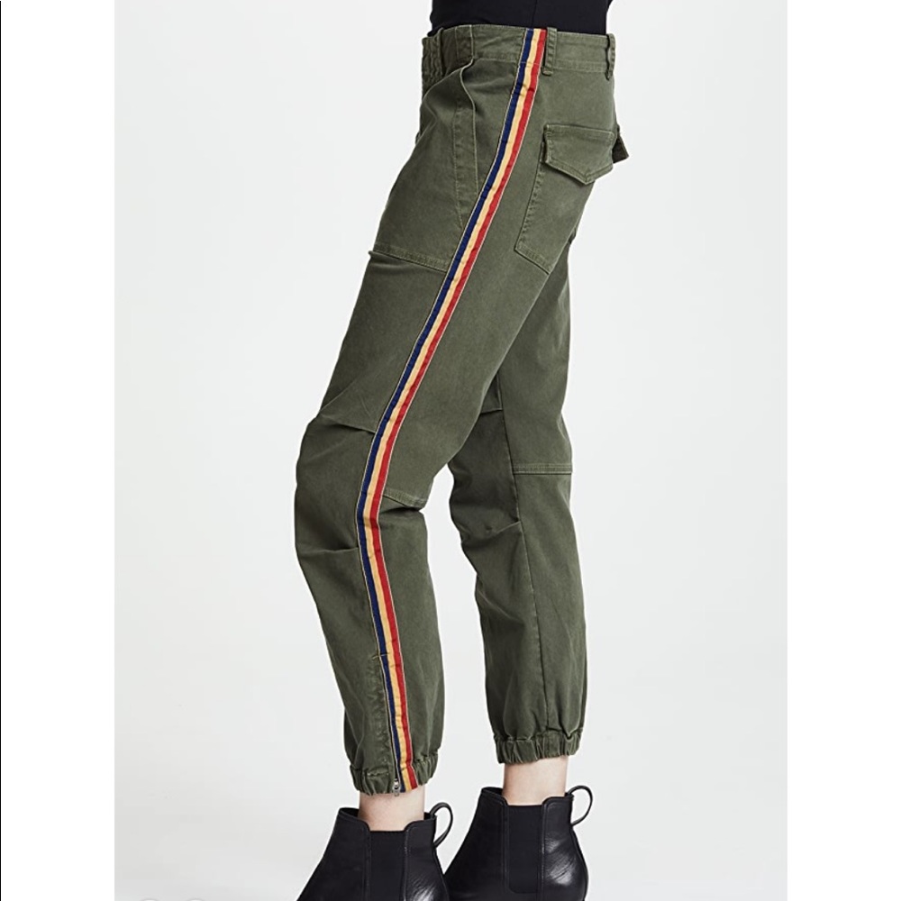 Nili Lotan cropped military pants